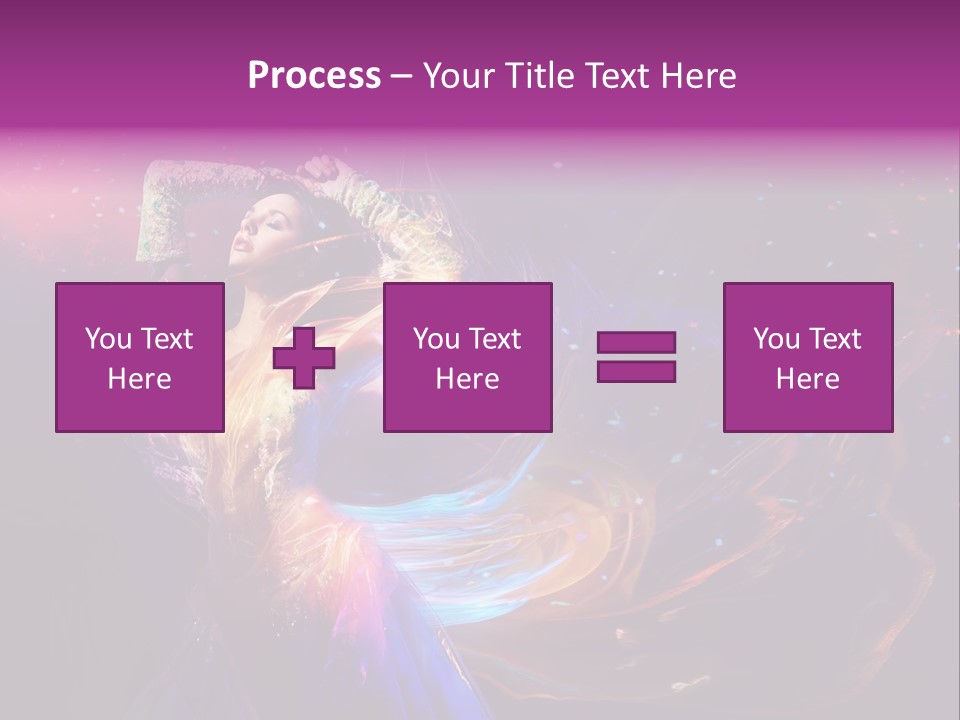 Girl Tenderness Perfect PowerPoint Template