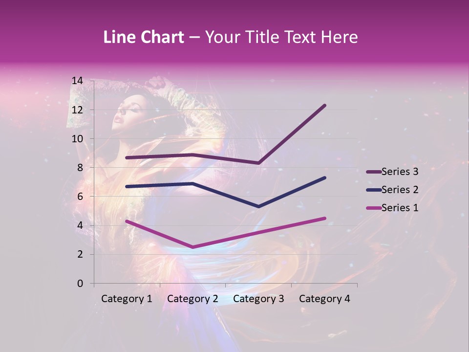 Girl Tenderness Perfect PowerPoint Template