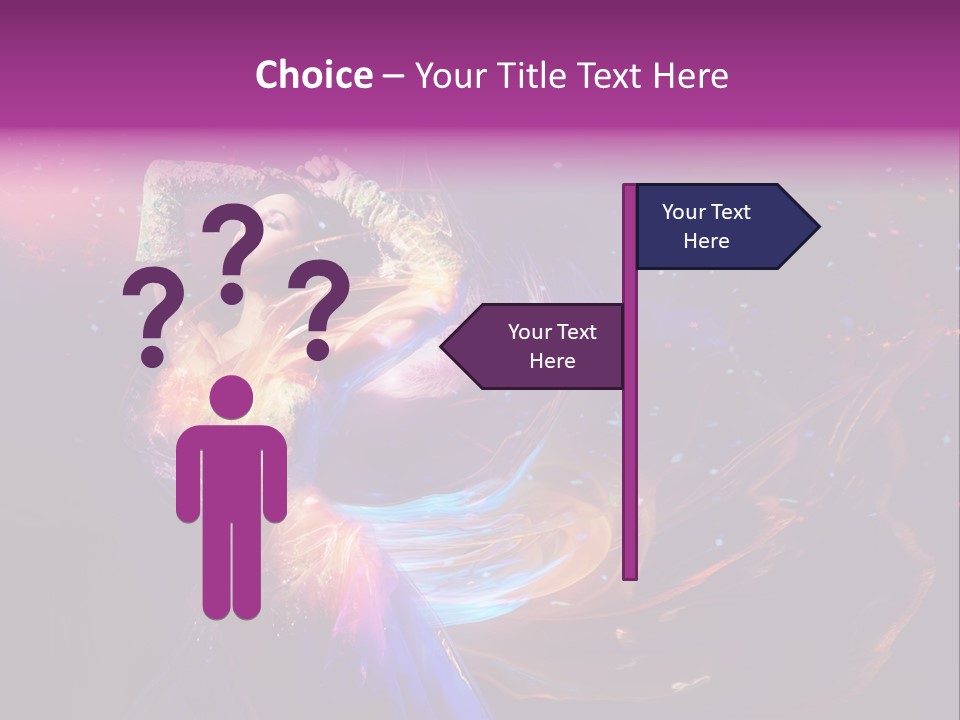 Girl Tenderness Perfect PowerPoint Template