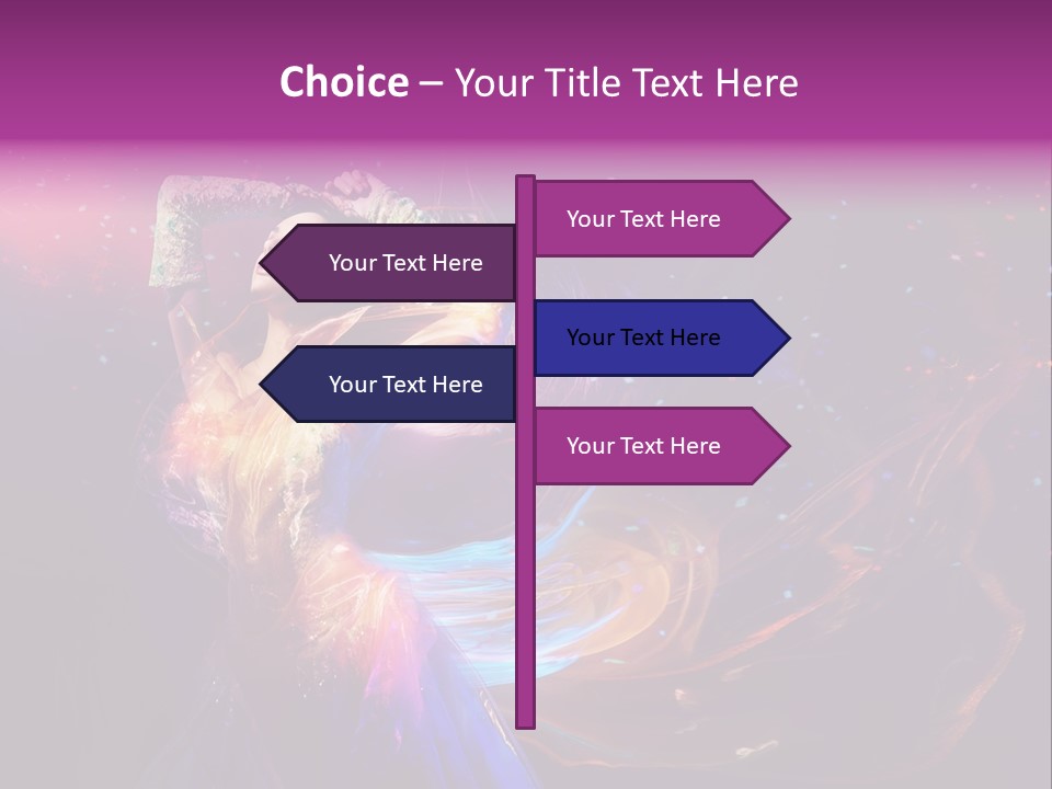 Girl Tenderness Perfect PowerPoint Template