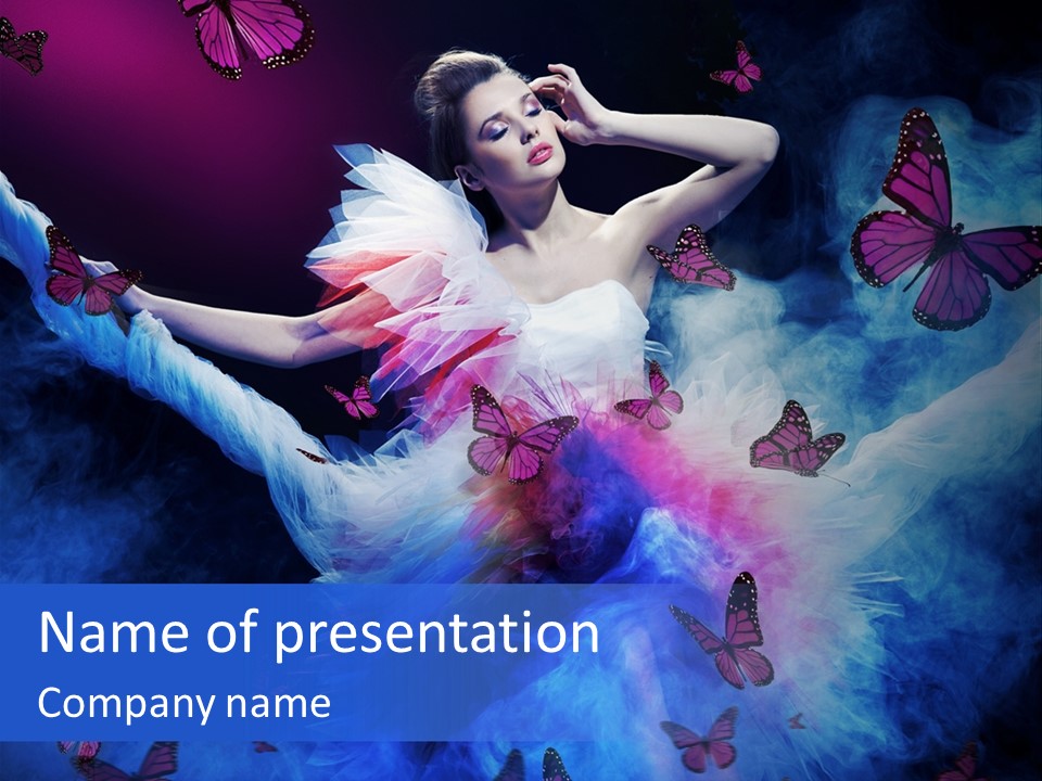 Light Dream Happy PowerPoint Template