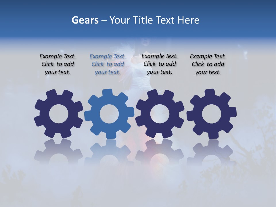 Mysterious Skinny Sensual PowerPoint Template