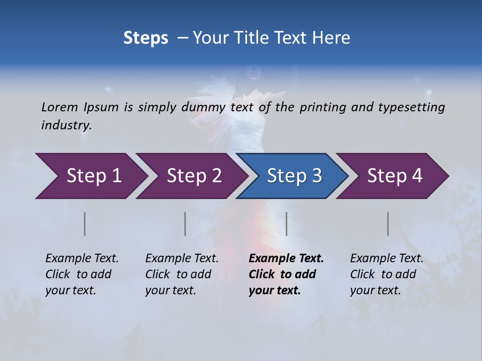 Mysterious Skinny Sensual PowerPoint Template