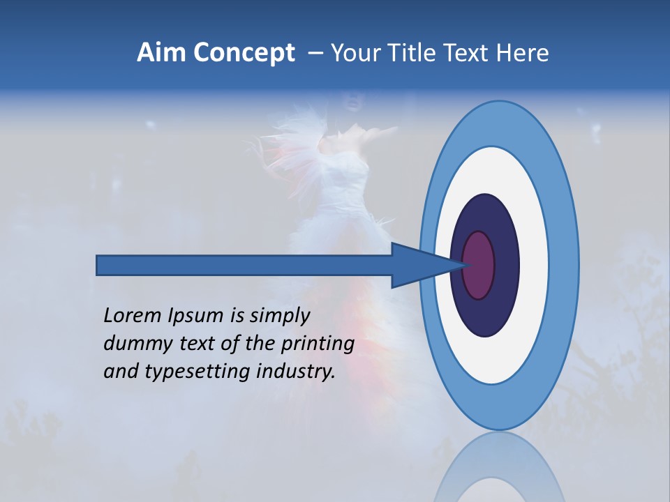 Mysterious Skinny Sensual PowerPoint Template