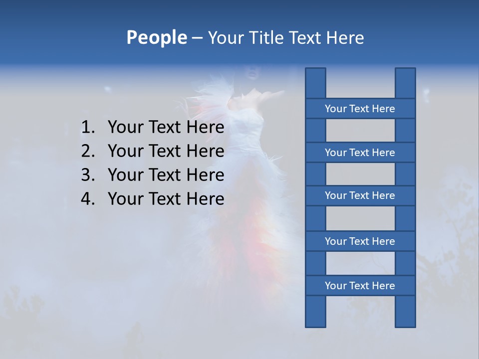 Mysterious Skinny Sensual PowerPoint Template