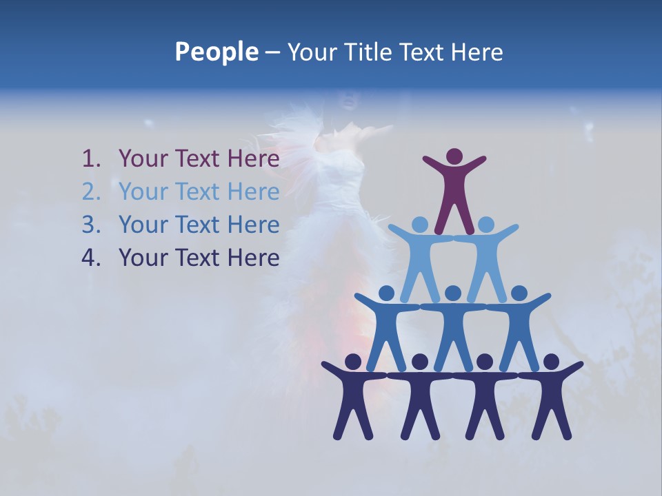 Mysterious Skinny Sensual PowerPoint Template