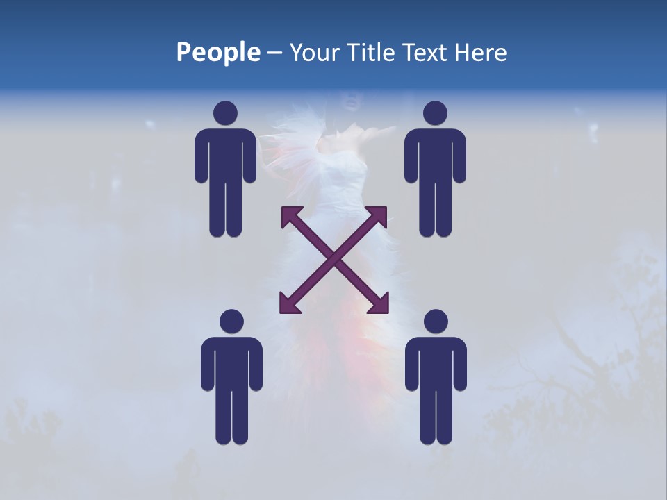 Mysterious Skinny Sensual PowerPoint Template