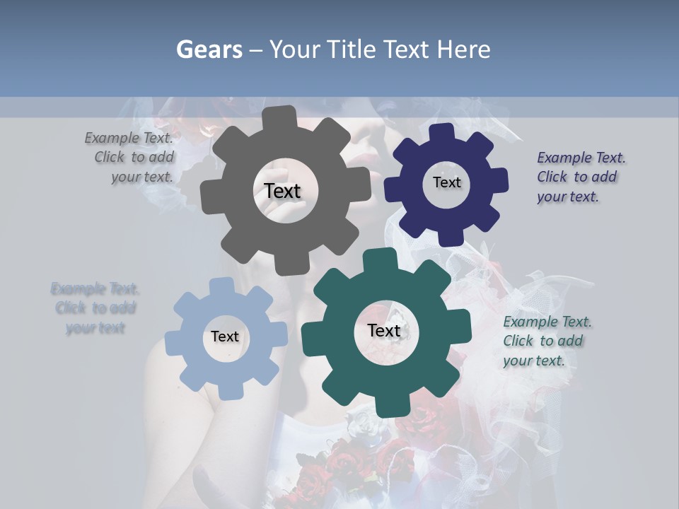 Glamorous Pretty White PowerPoint Template