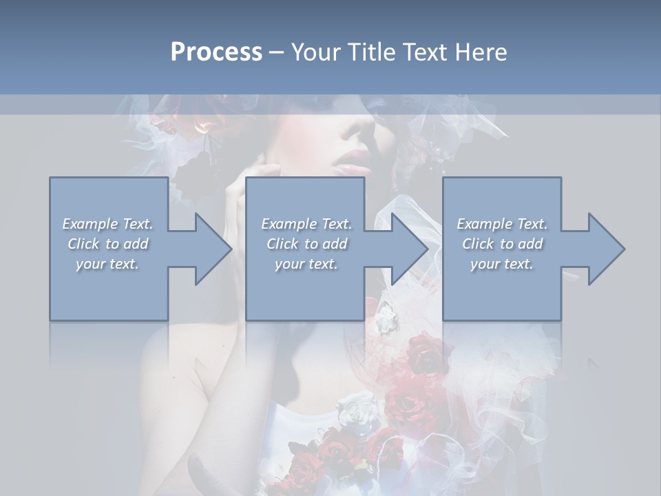 Glamorous Pretty White PowerPoint Template