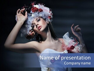 Portrait Copy Spring PowerPoint Template