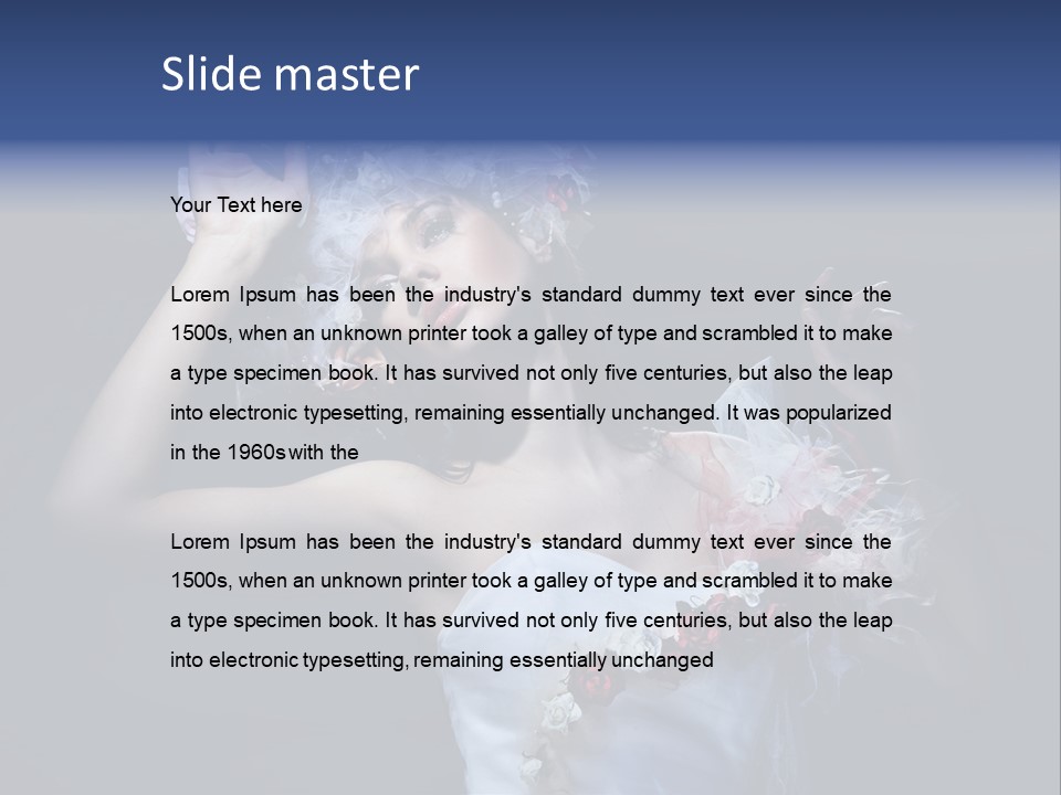 Portrait Copy Spring PowerPoint Template