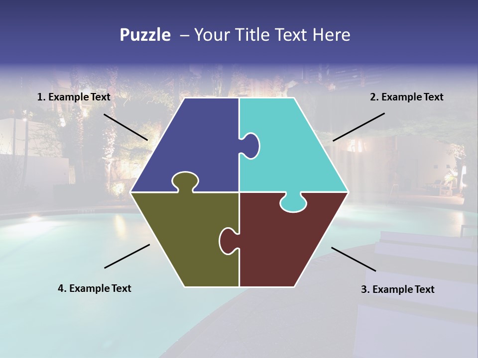 Outdoor Scenic Building PowerPoint Template