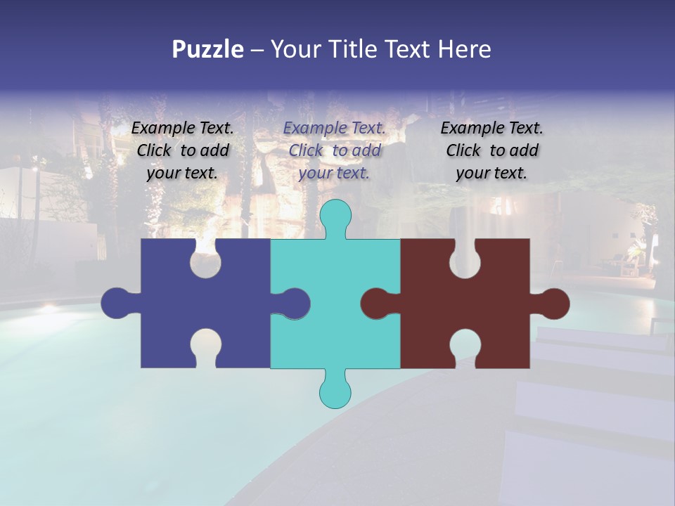 Outdoor Scenic Building PowerPoint Template