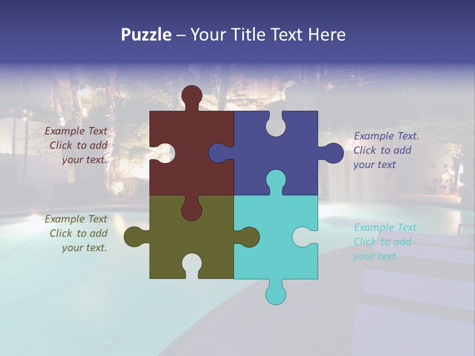 Outdoor Scenic Building PowerPoint Template