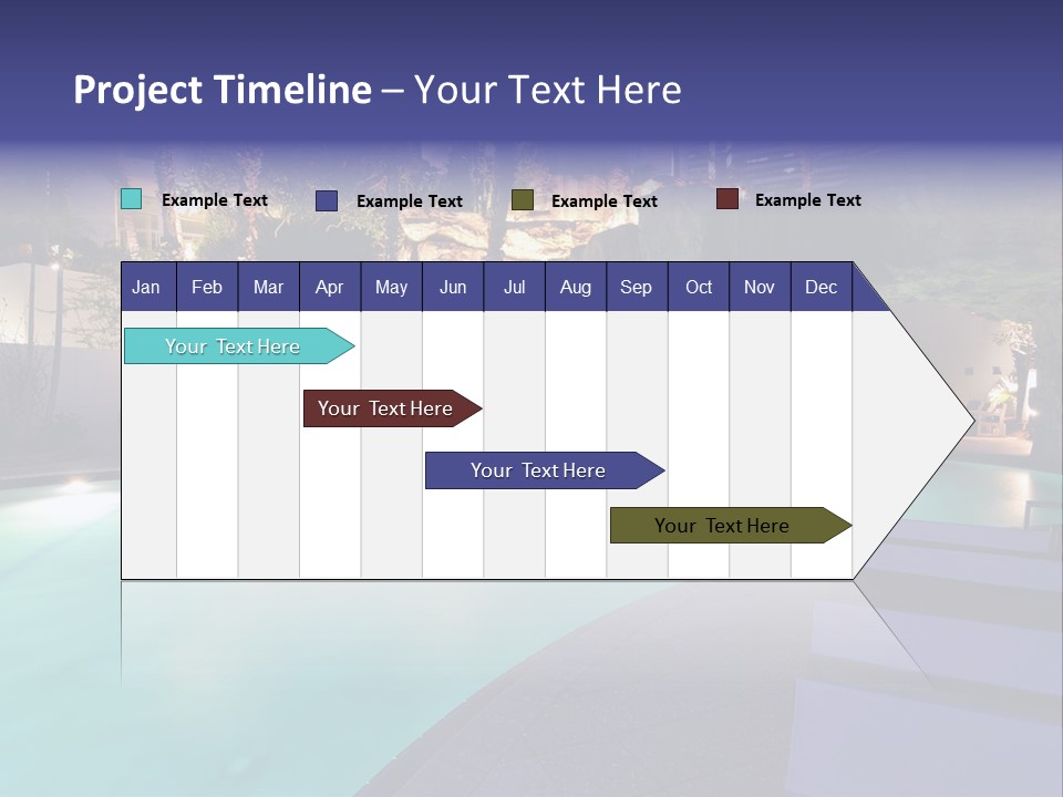 Outdoor Scenic Building PowerPoint Template