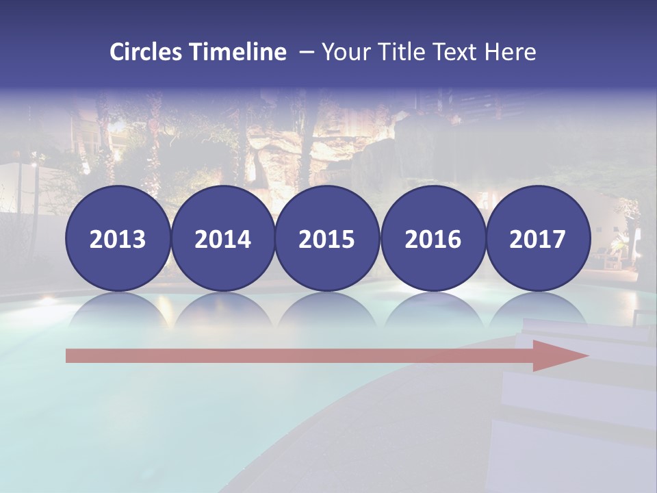 Outdoor Scenic Building PowerPoint Template