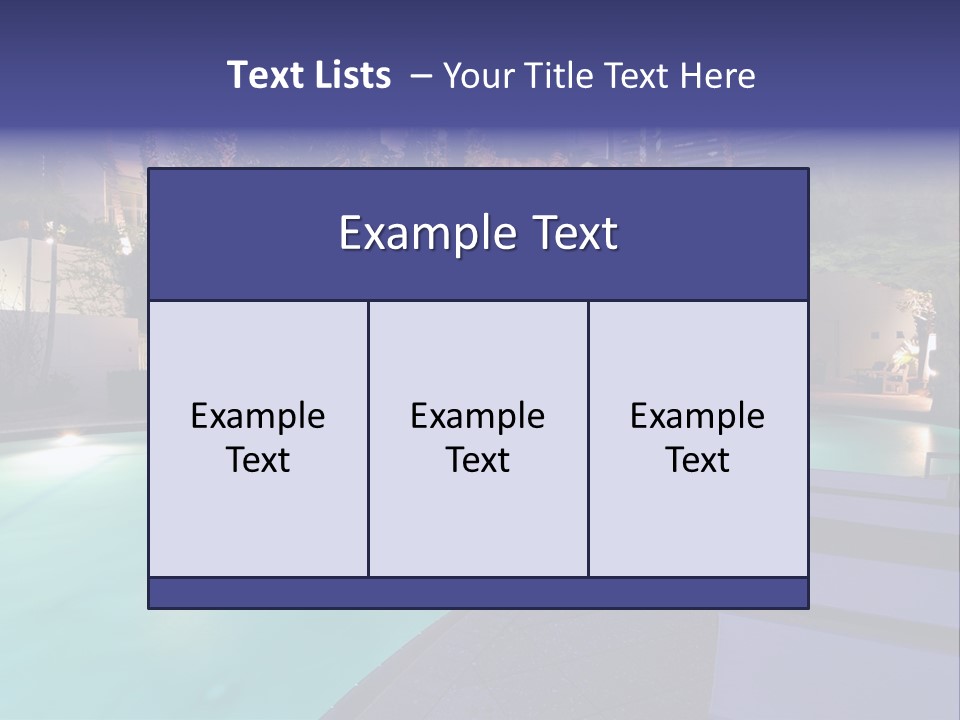 Outdoor Scenic Building PowerPoint Template