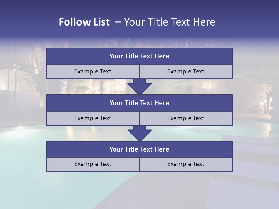Outdoor Scenic Building PowerPoint Template