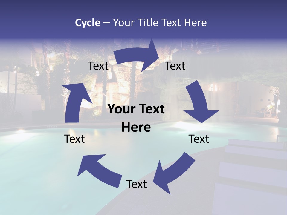 Outdoor Scenic Building PowerPoint Template