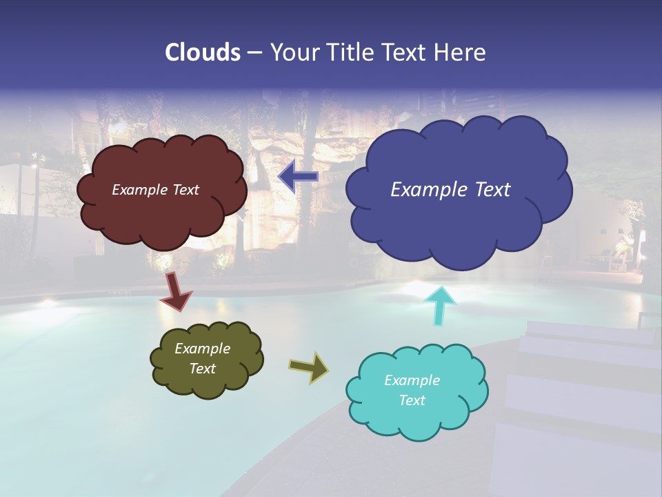 Outdoor Scenic Building PowerPoint Template