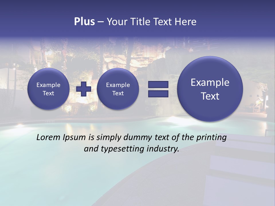 Outdoor Scenic Building PowerPoint Template