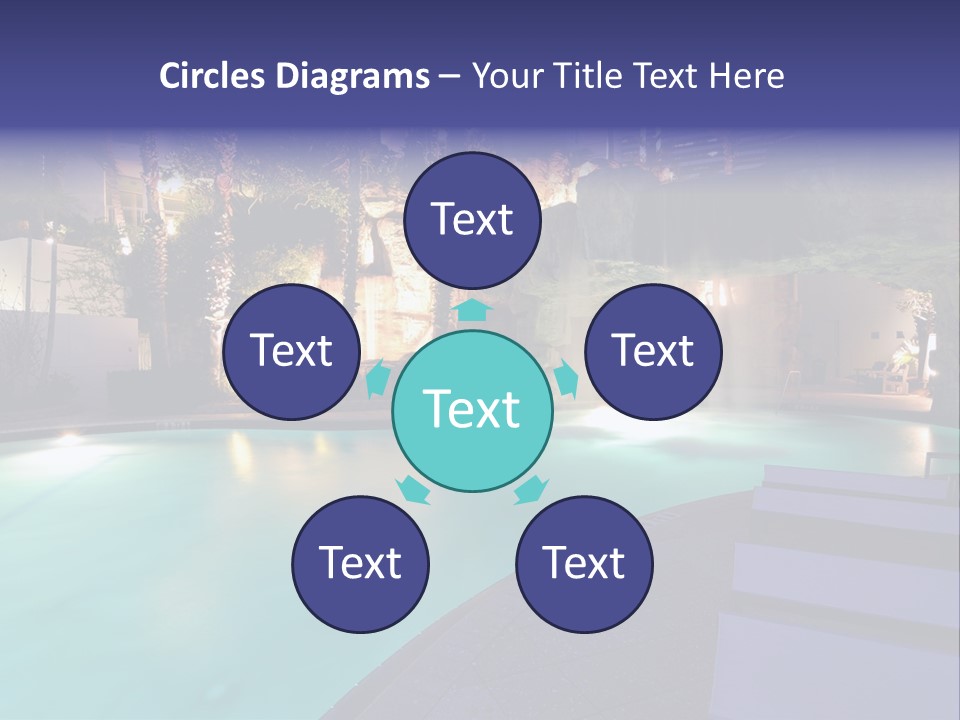 Outdoor Scenic Building PowerPoint Template