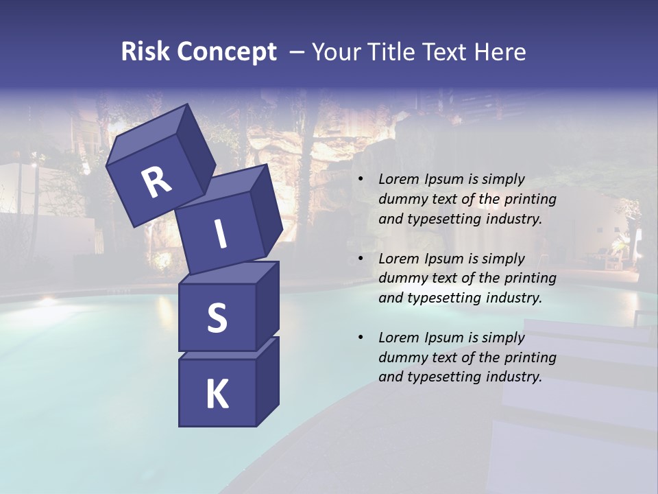 Outdoor Scenic Building PowerPoint Template