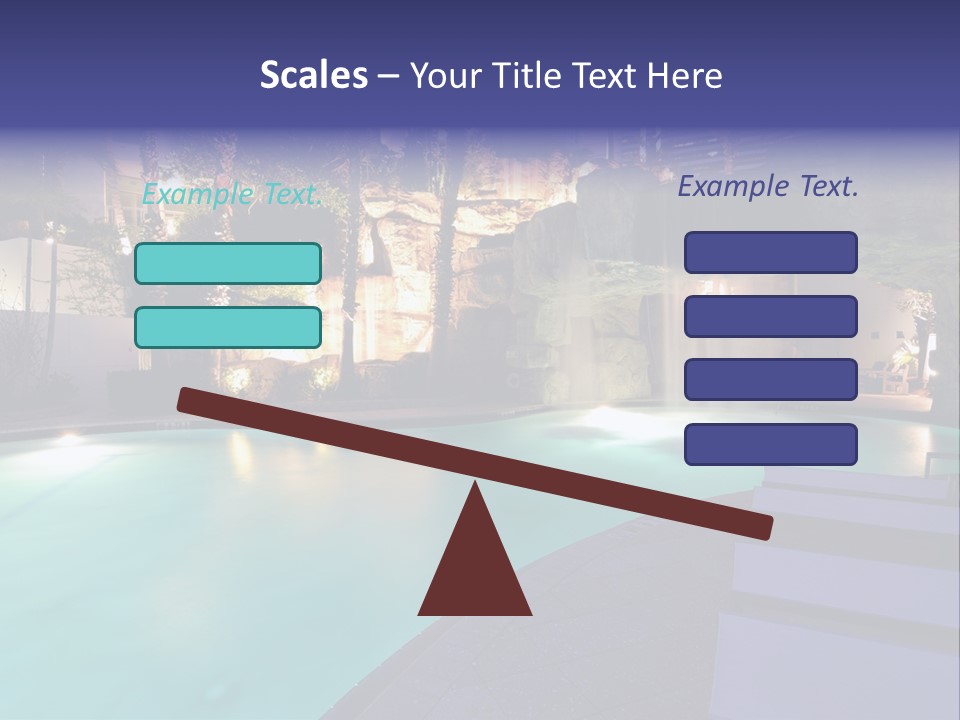Outdoor Scenic Building PowerPoint Template