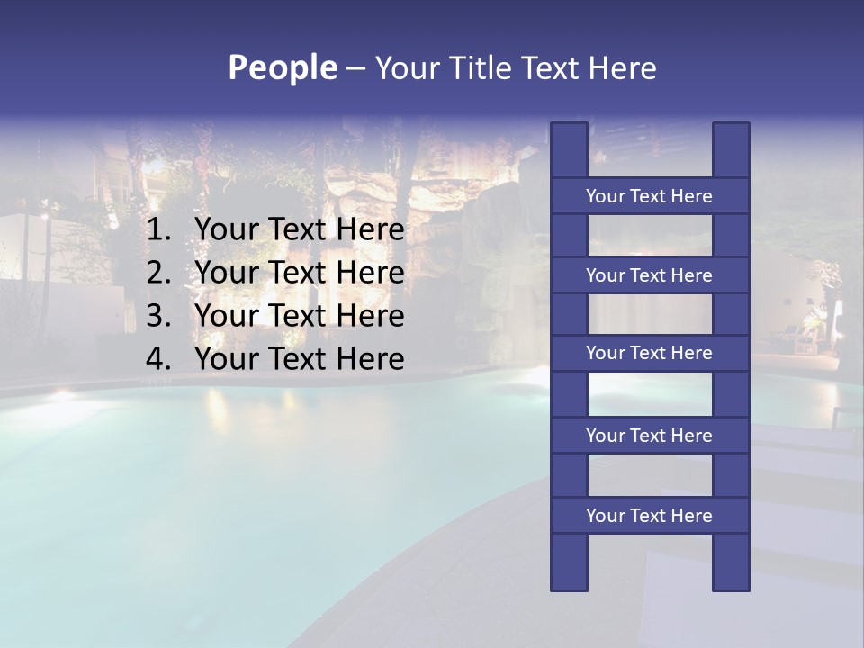 Outdoor Scenic Building PowerPoint Template