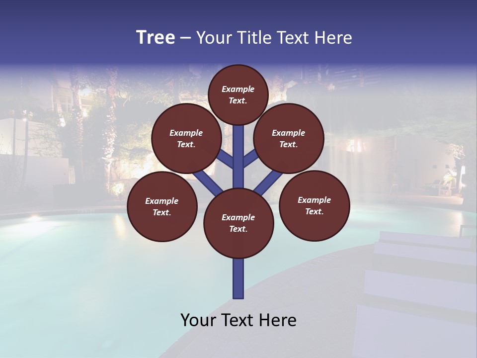 Outdoor Scenic Building PowerPoint Template