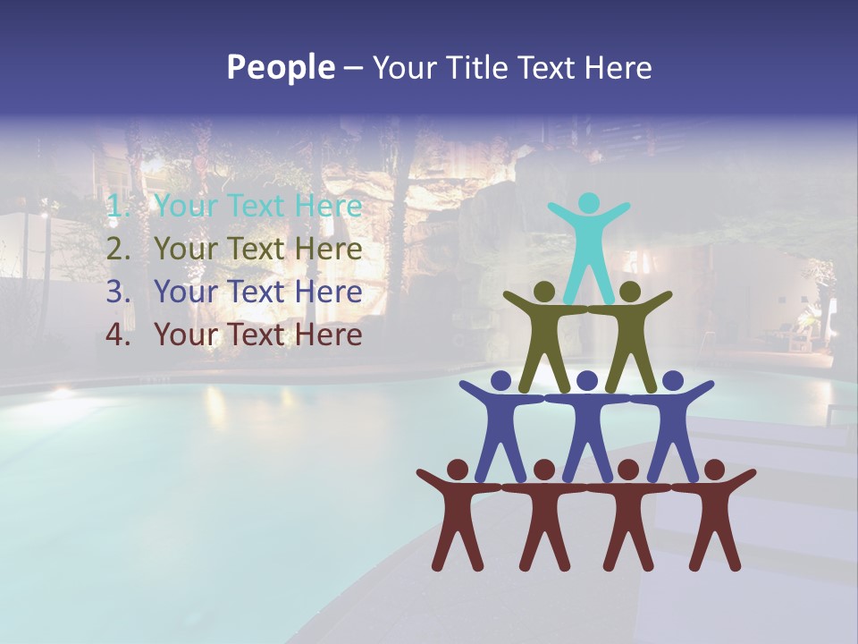 Outdoor Scenic Building PowerPoint Template