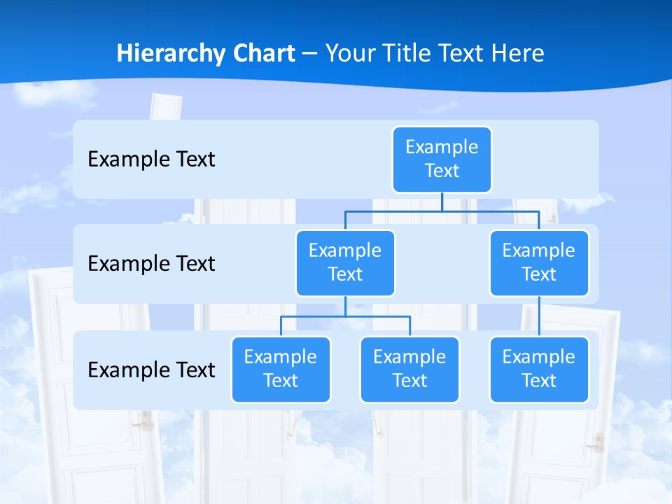 Pools Resort Night PowerPoint Template