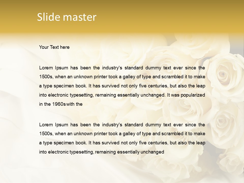 Birthday Bud Blossom PowerPoint Template