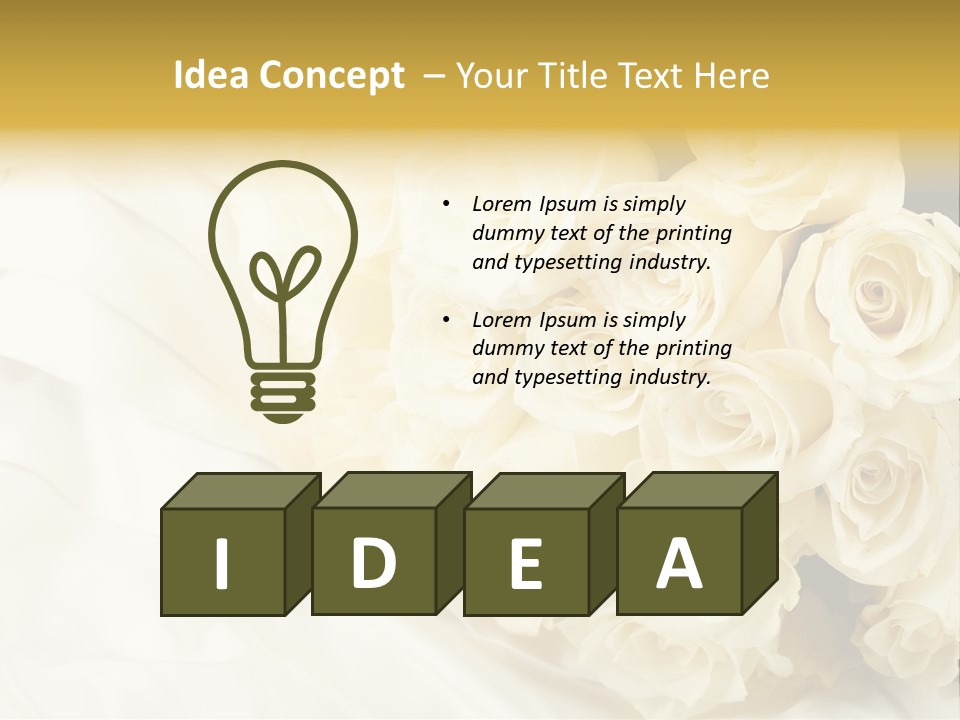 Birthday Bud Blossom PowerPoint Template