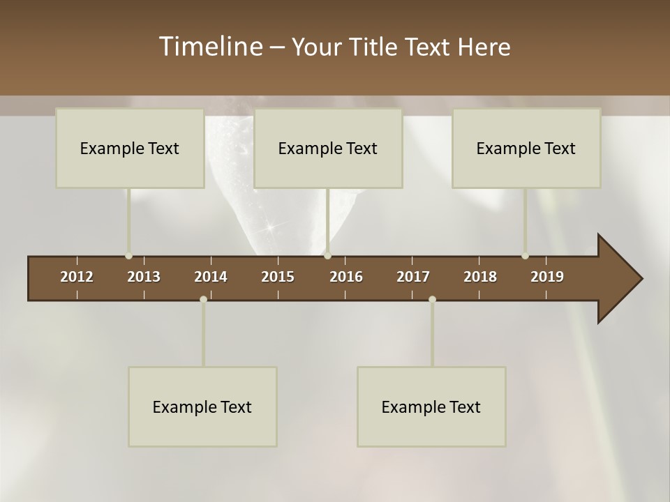Valentines Life Plant PowerPoint Template
