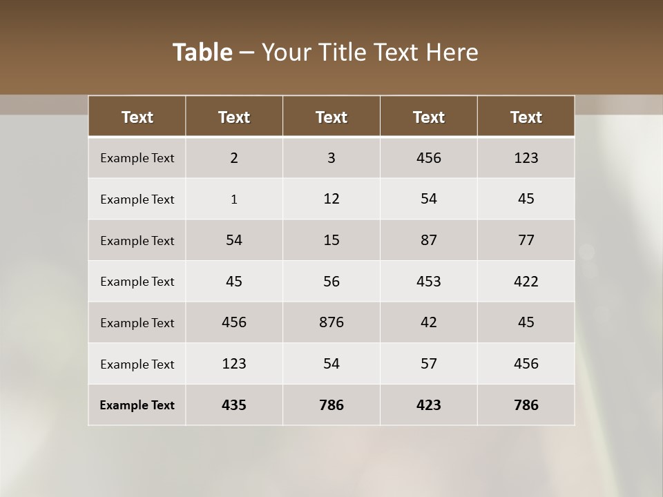 Valentines Life Plant PowerPoint Template
