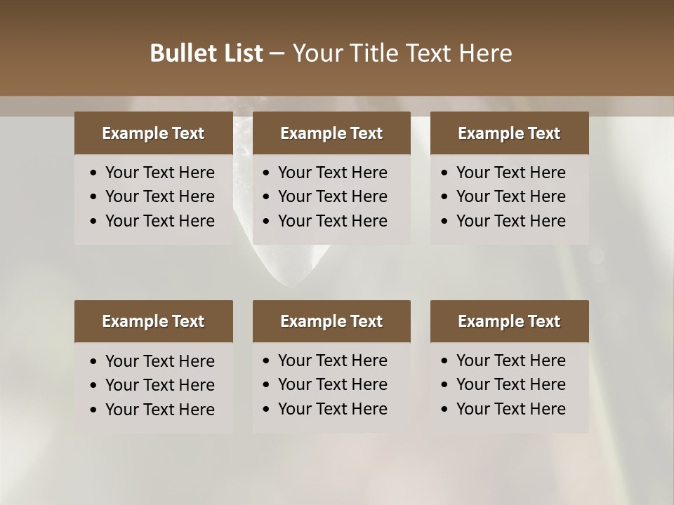 Valentines Life Plant PowerPoint Template