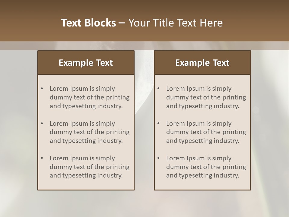 Valentines Life Plant PowerPoint Template