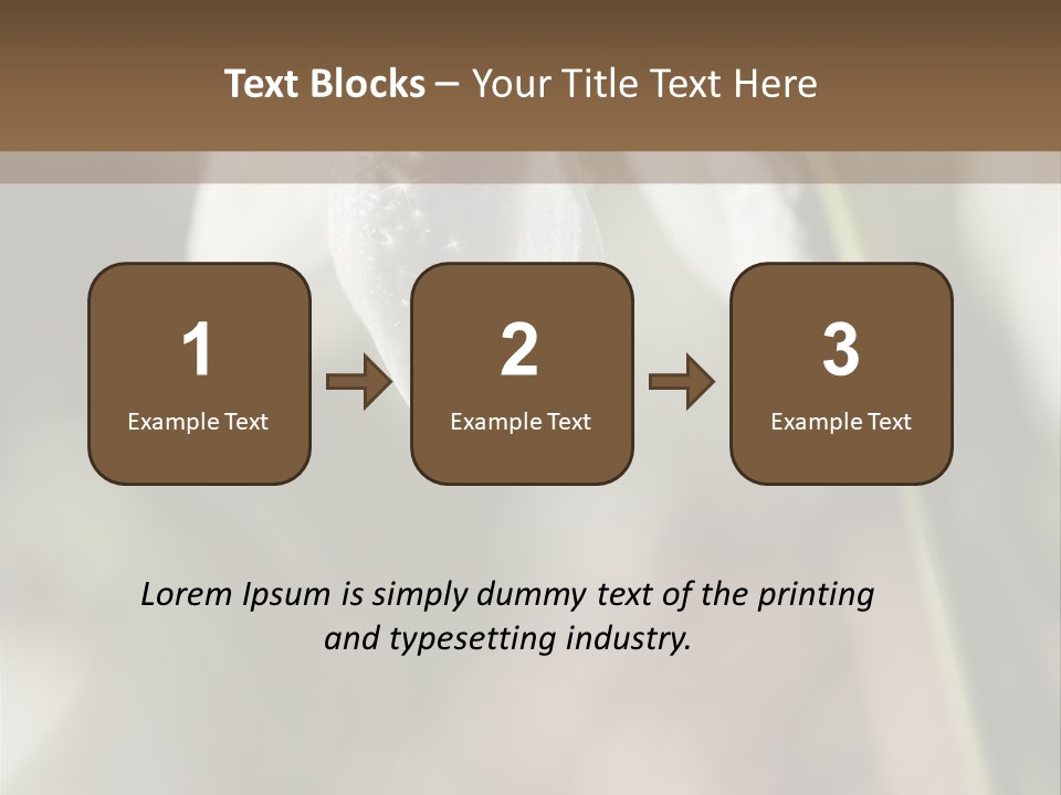 Valentines Life Plant PowerPoint Template