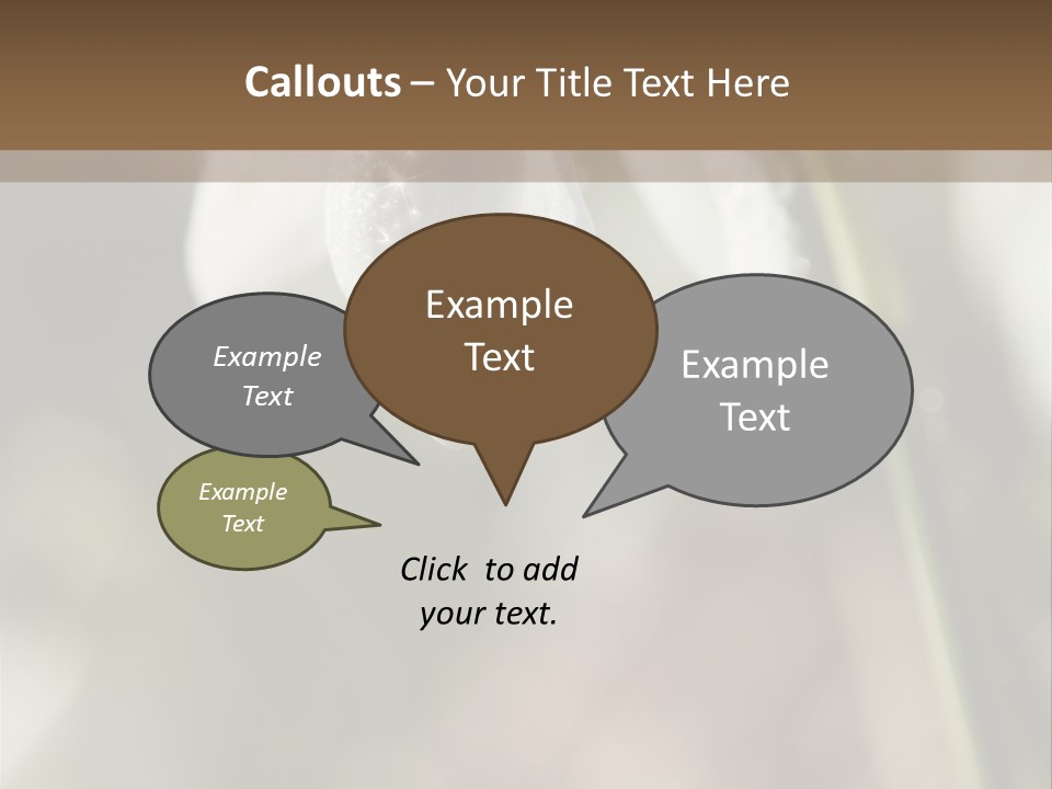 Valentines Life Plant PowerPoint Template