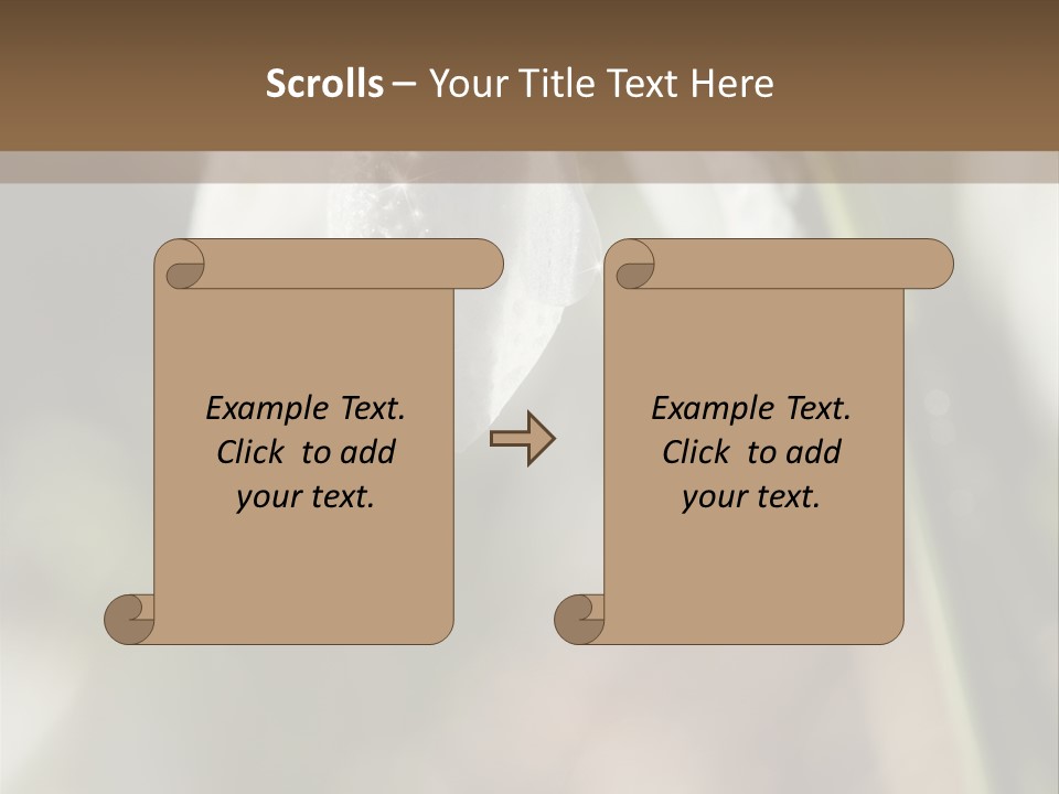 Valentines Life Plant PowerPoint Template
