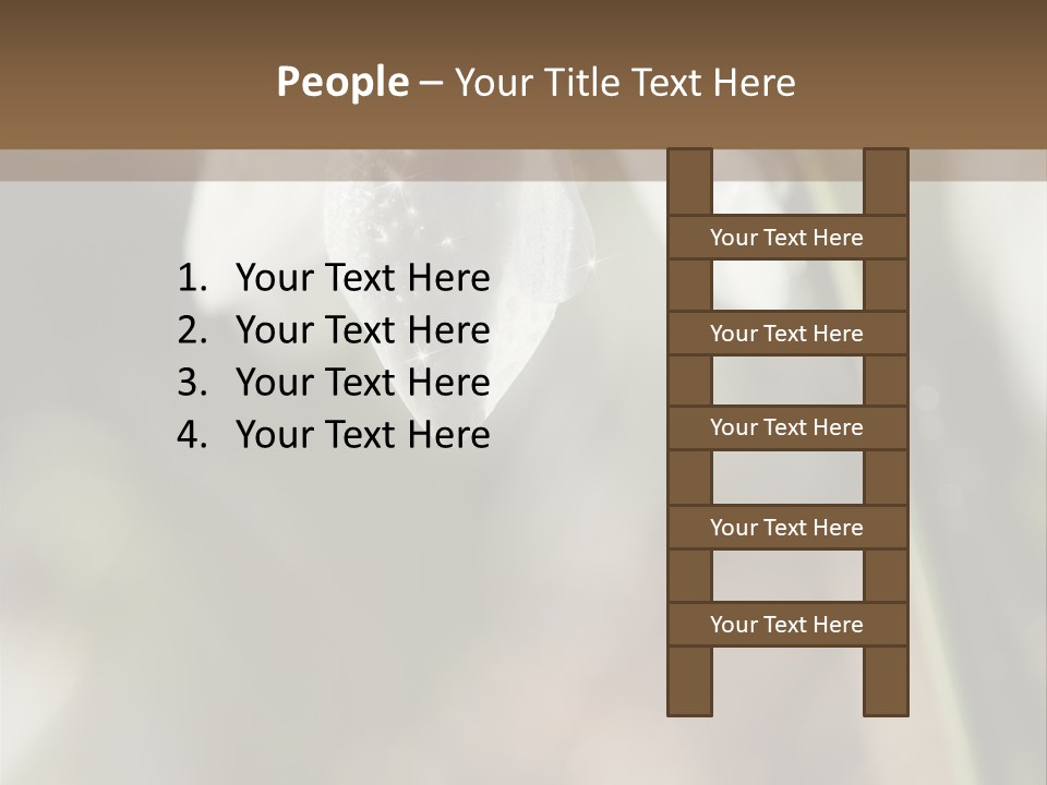 Valentines Life Plant PowerPoint Template