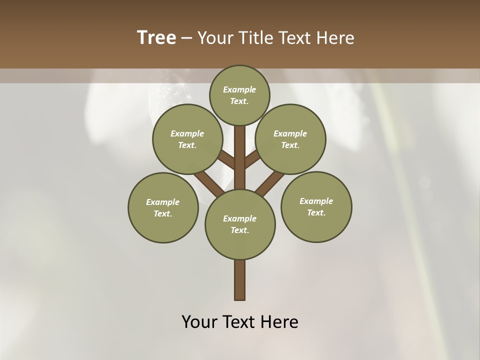 Valentines Life Plant PowerPoint Template