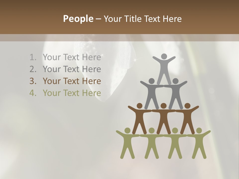 Valentines Life Plant PowerPoint Template