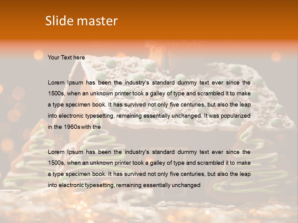 Decorate Decoration Cute PowerPoint Template