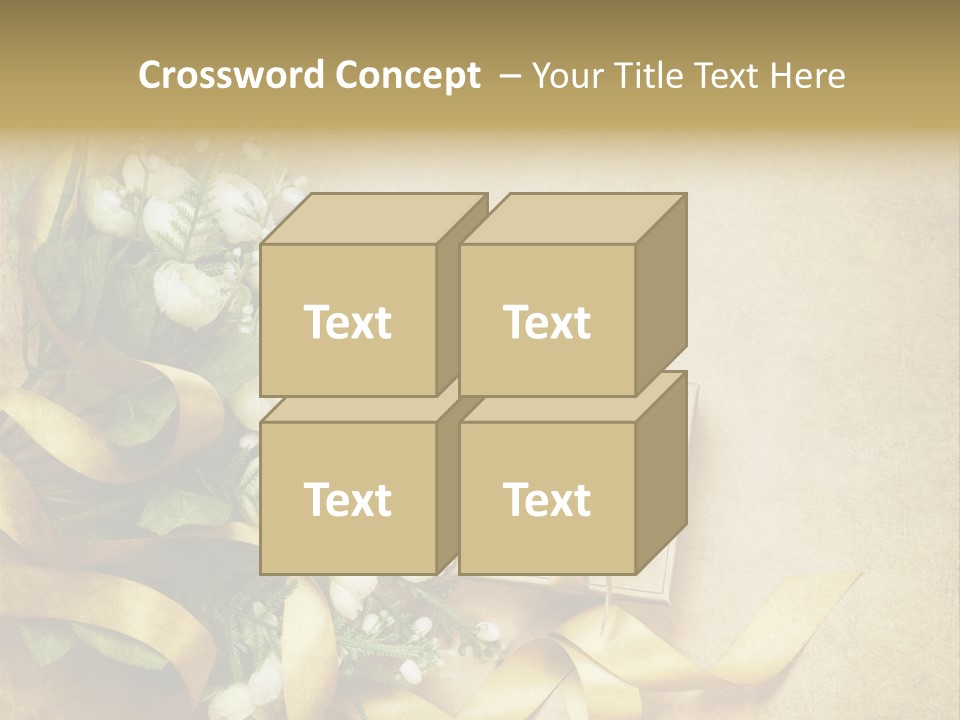 Rose Shabby Vintage PowerPoint Template