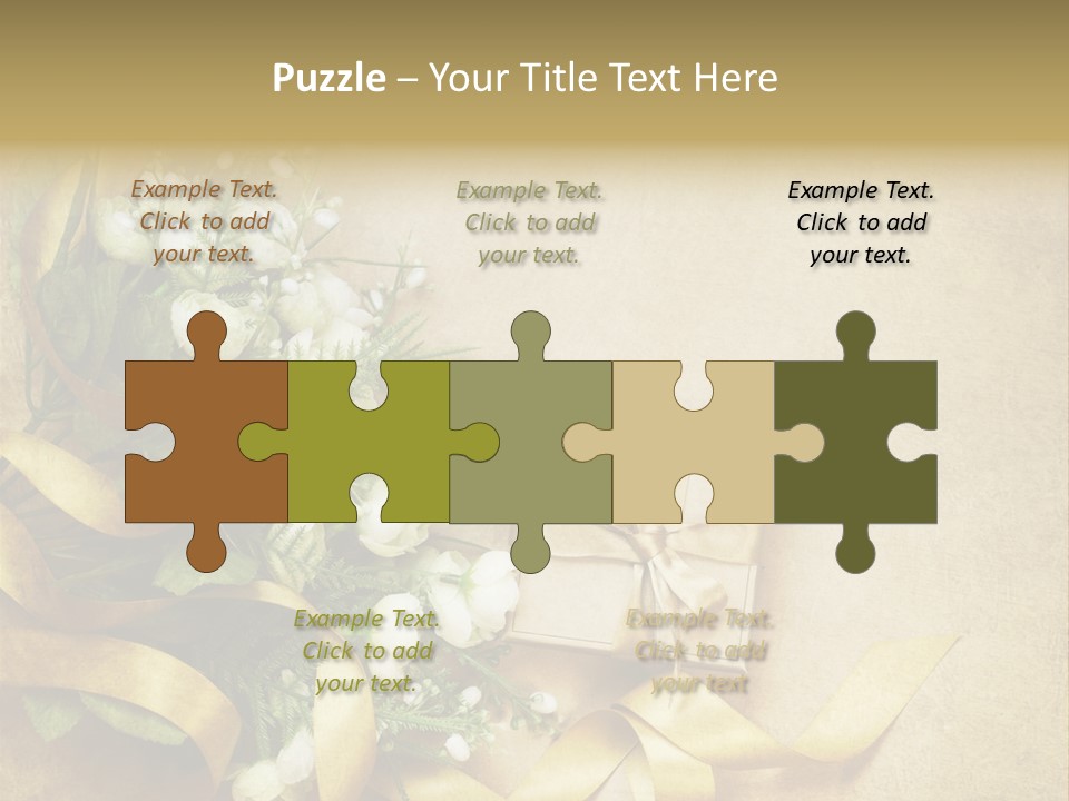 Rose Shabby Vintage PowerPoint Template