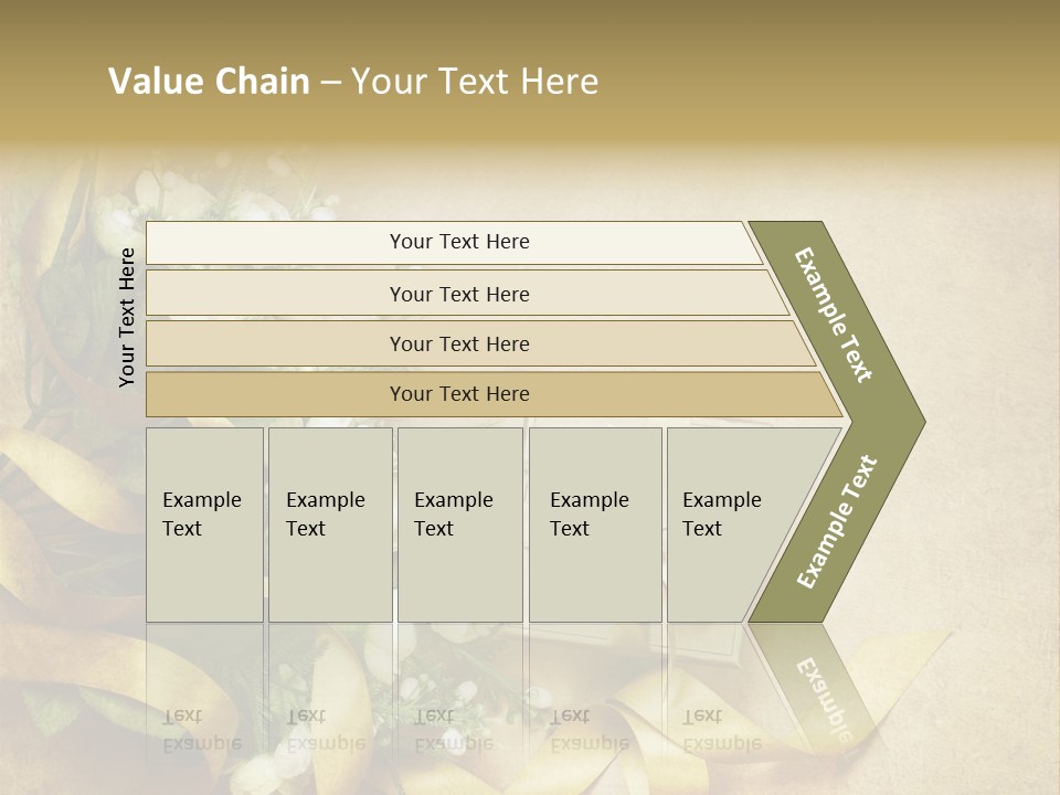 Rose Shabby Vintage PowerPoint Template