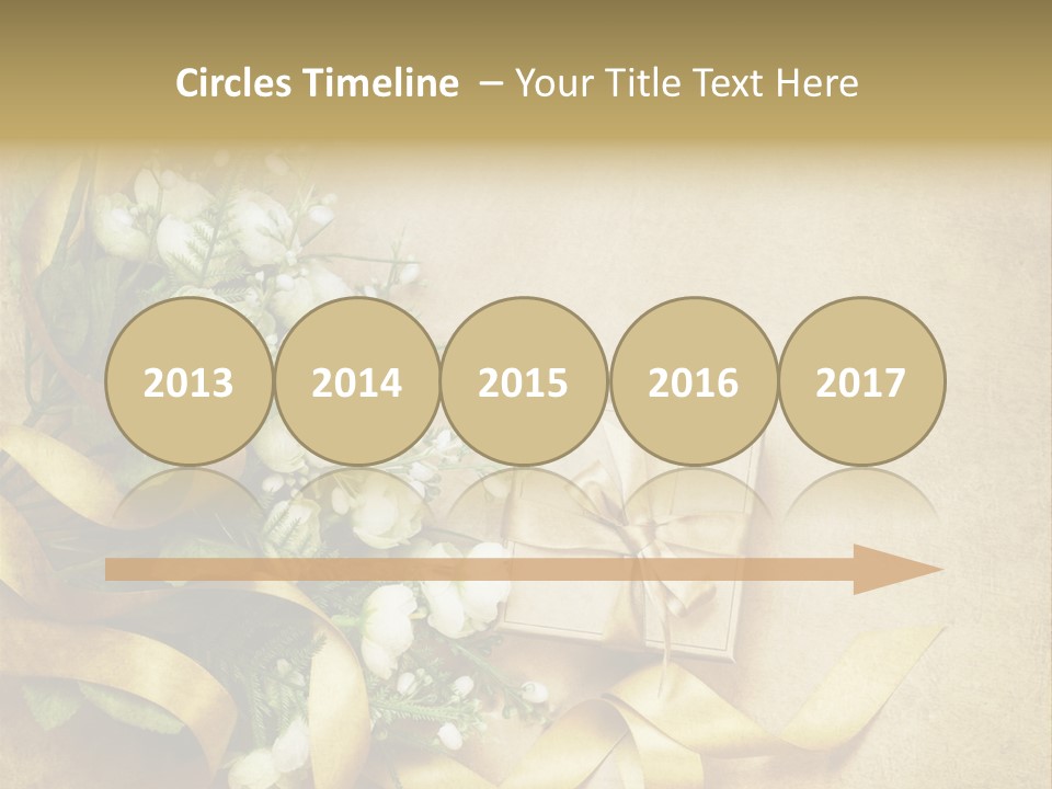 Rose Shabby Vintage PowerPoint Template