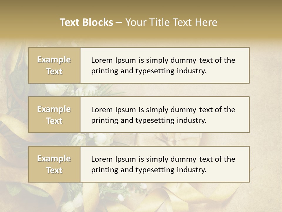 Rose Shabby Vintage PowerPoint Template